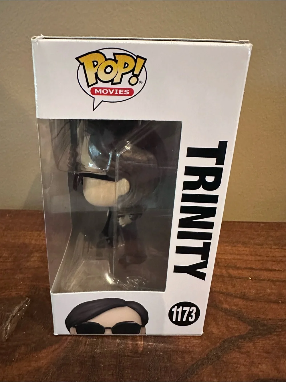Funko Pop! Movies #1173 Trinity (Matrix) Vinyl Figure - Black & Brown - Picture 4 of 6